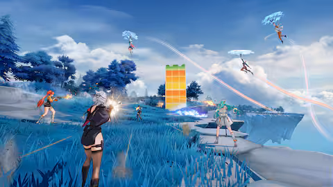 Fate Trigger cinematic mecha battle showcasing the game's stunning graphics, Q1 2026